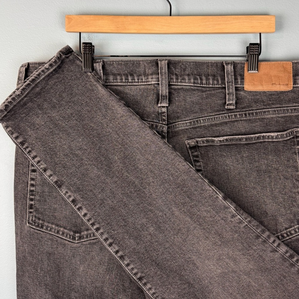 Madewell Slim Fit Jeans Mens 38x29 Black Faded‎ Casual Stretch Cotton Denim